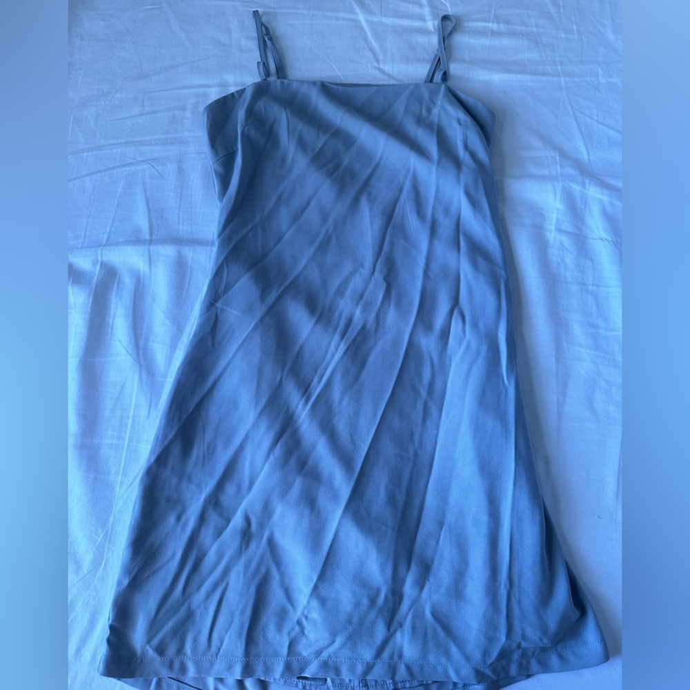 Grey Chiffon Dress